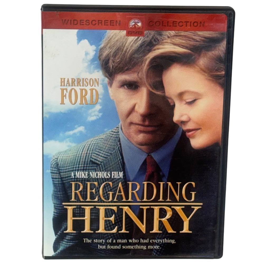 Regarding Henry DVD Harrison Ford 1991 Widescreen LIKENEW